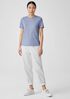 Organic Pima Cotton Jersey Round Neck Tee