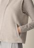 Textured Cotton Doubleknit Vest