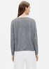 Tencel & Metal Crew Neck Box-Top