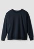 Cozy Brushed Terry Hug Crew Neck Long Top