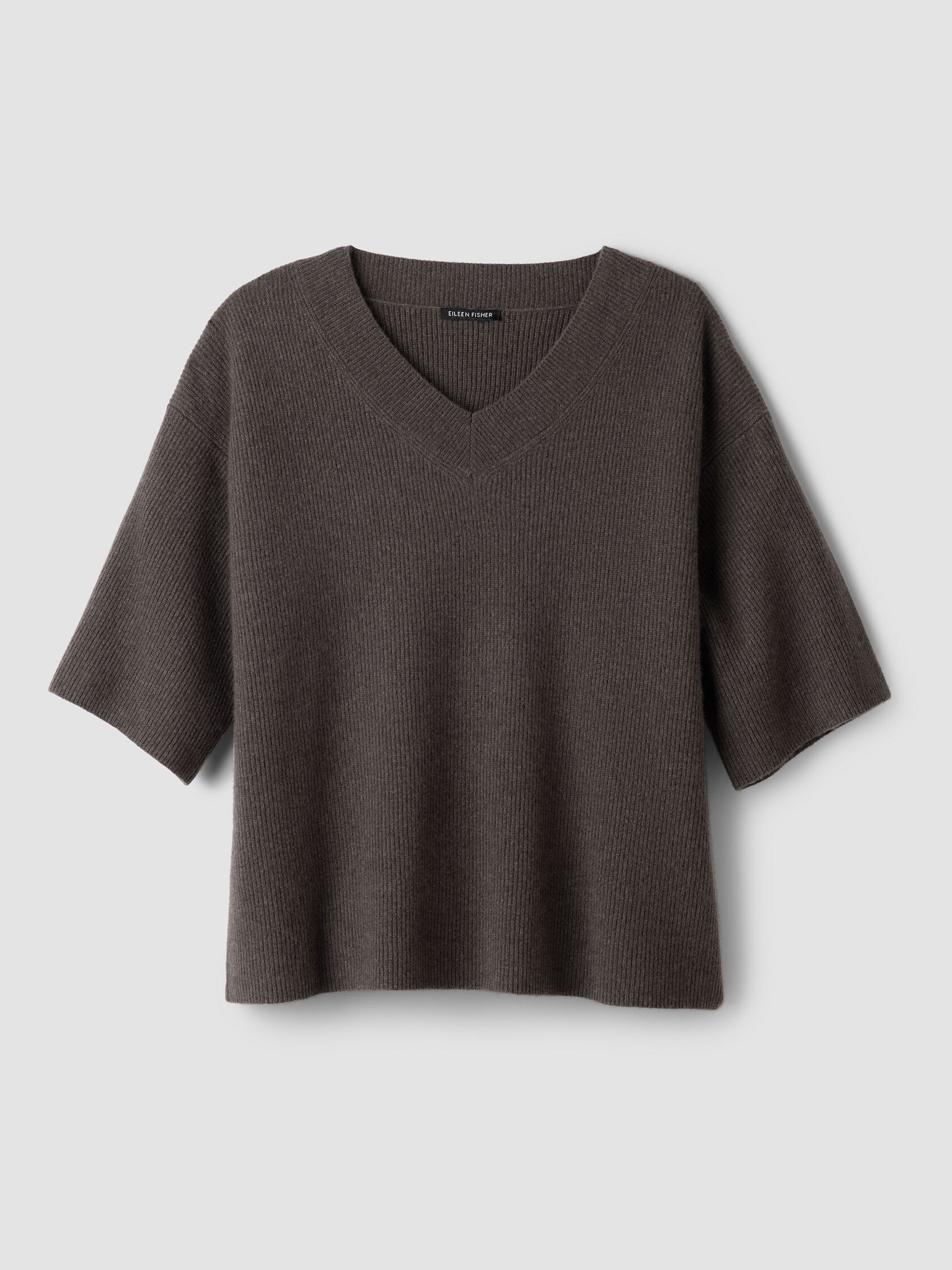 Italian Cashmere V-Neck Top