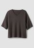 Italian Cashmere V-Neck Top