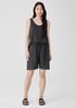 Garment-Dyed Organic Linen Shorts