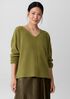 Italian Cashmere V-Neck Top