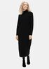Viscose Jersey Scrunch Neck Dress