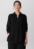 Organic Cotton Lofty Gauze Classic Collar Shirt