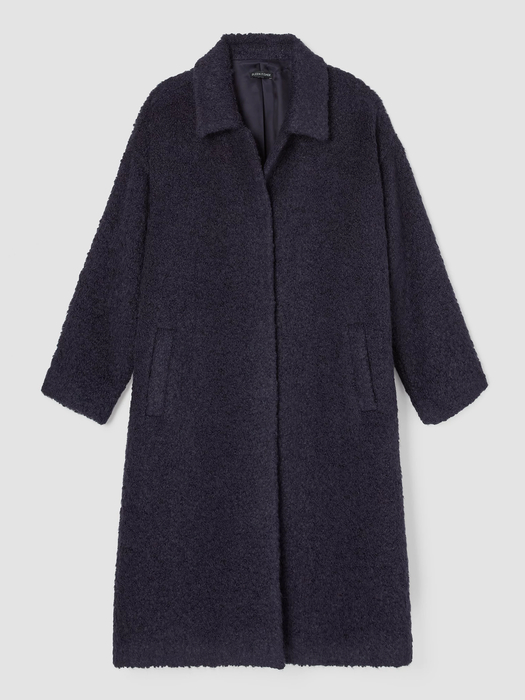 Alpaca Boucle Classic Collar Coat