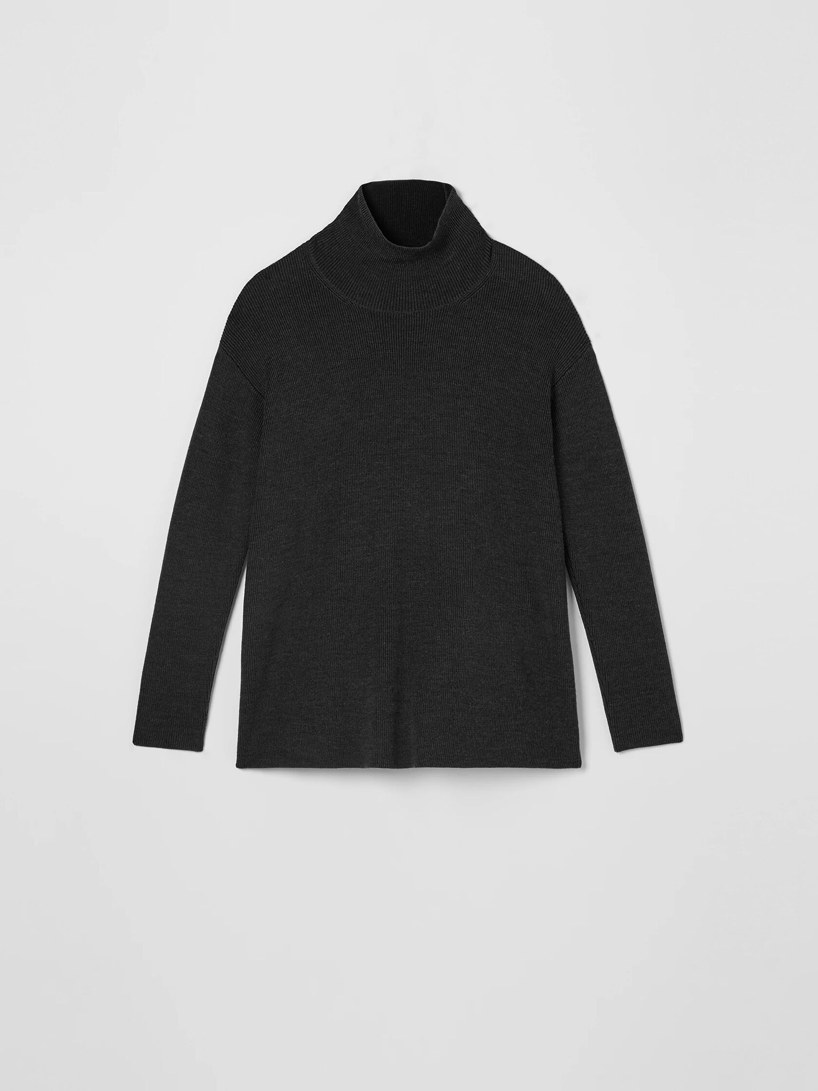 Merino Turtleneck Top in Responsible Wool