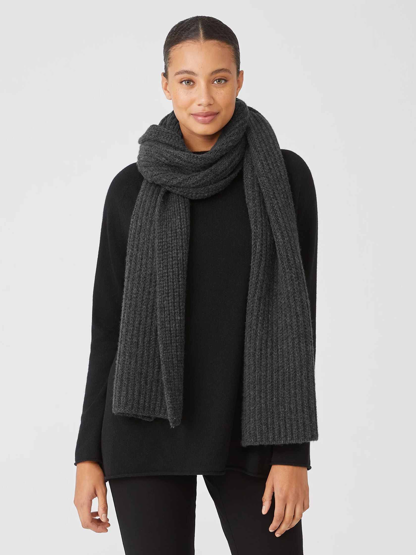 Lofty Recycled Cashmere Scarf | EILEEN FISHER