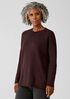 Merino Crew Neck Tunic in Regenerative Wool