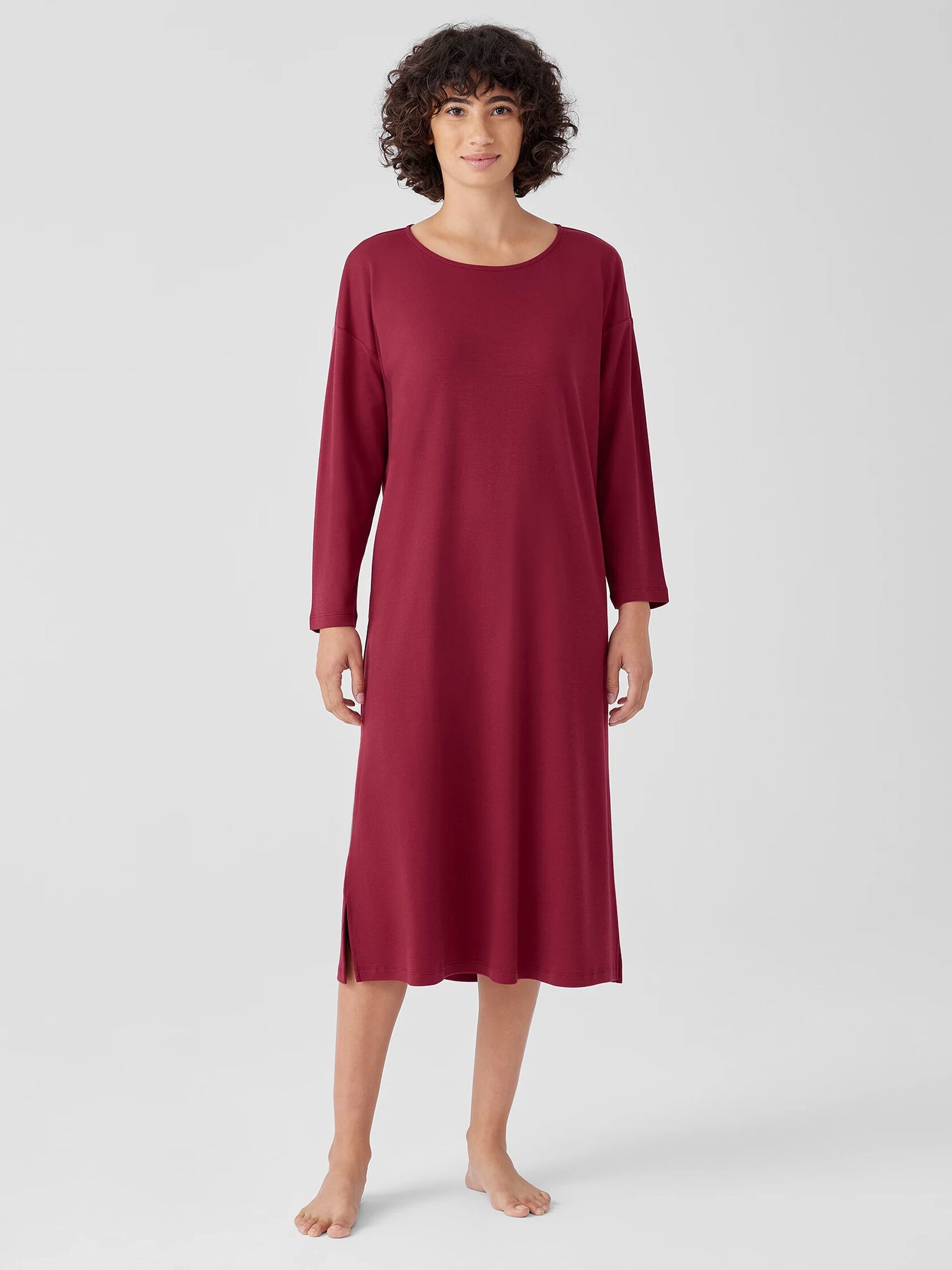 Organic Cotton Interlock Sleep Dress