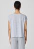 Organic Linen Jersey V-Neck Tee