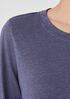 Organic Linen Jersey Crew Neck Top