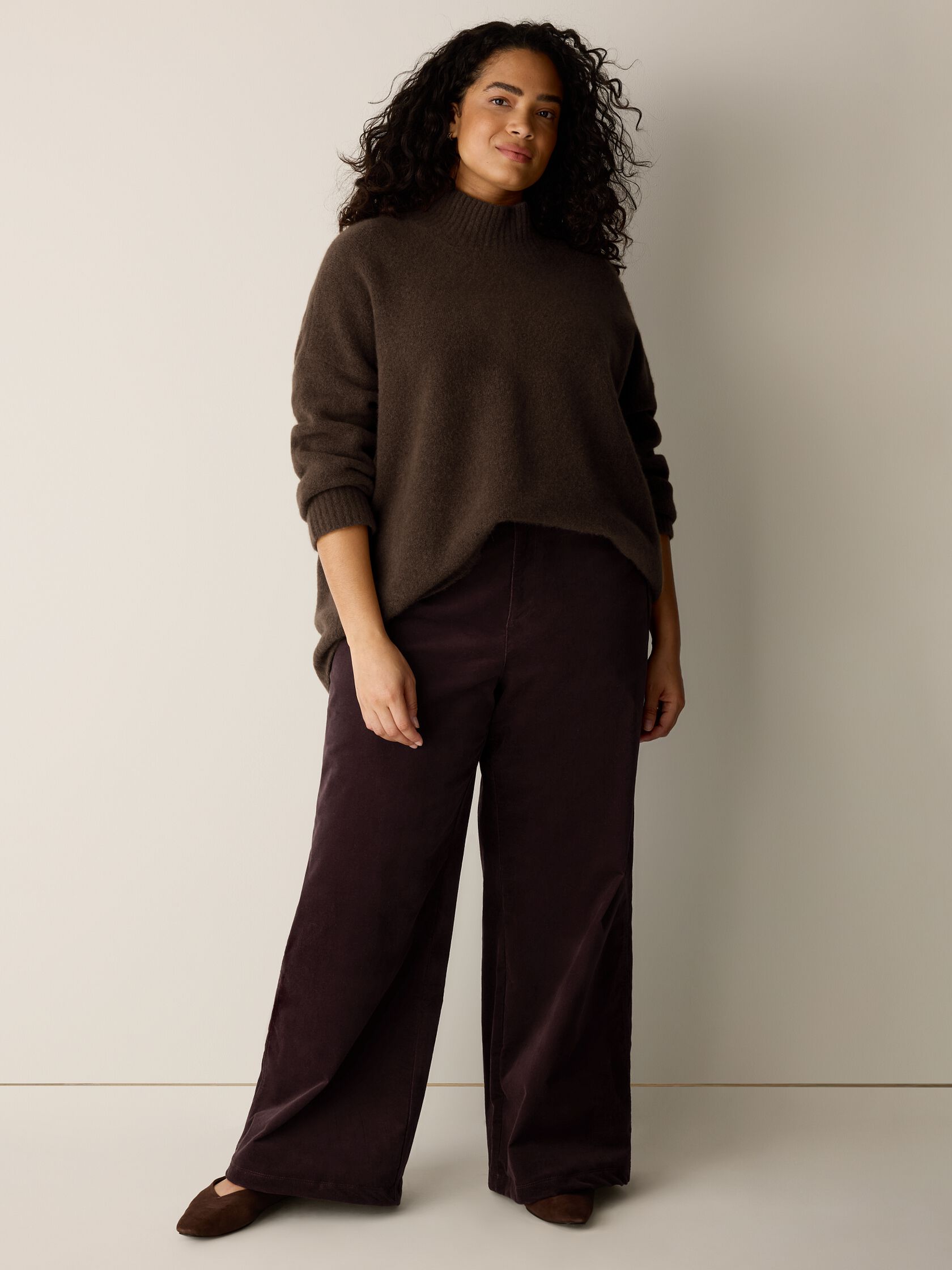 Cashmere Silk Bliss Turtleneck Top