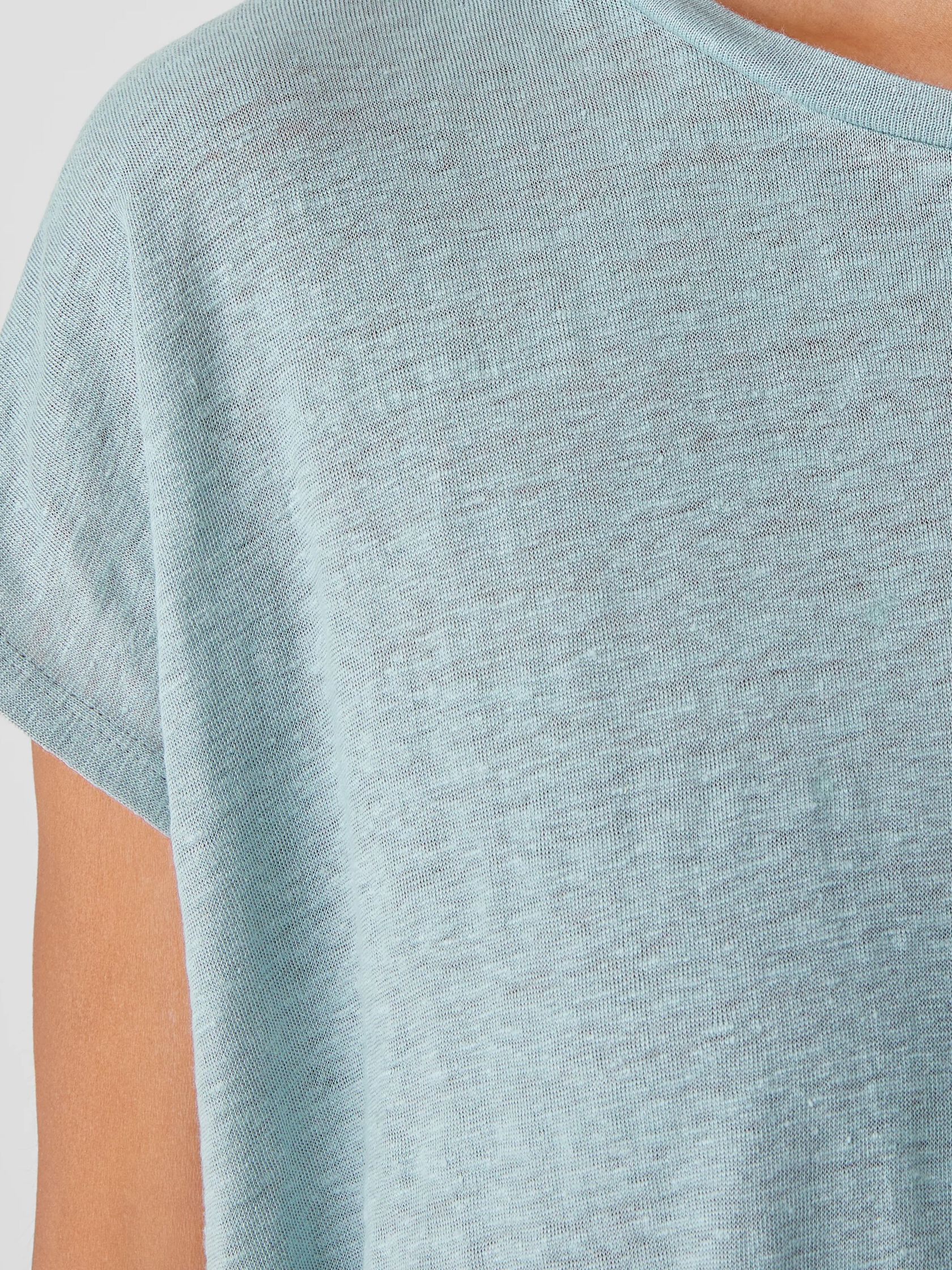 Organic Linen Jersey Square Top