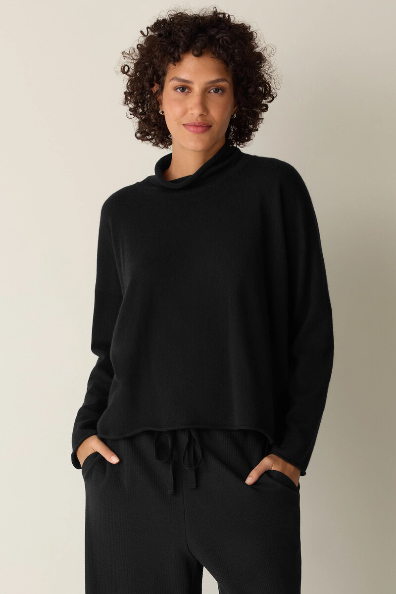 Italian Cashmere Turtleneck Top Italian Cashmere Turtleneck Top