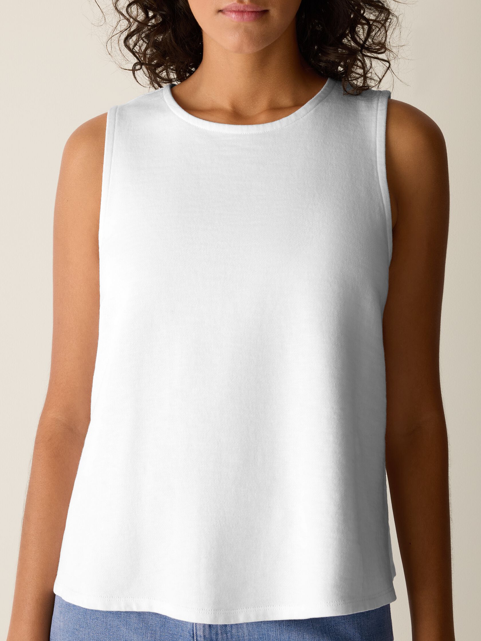 Garment-Dyed Organic Cotton Terry Shell