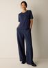 Organic Pima Cotton Jersey Round Neck Tee