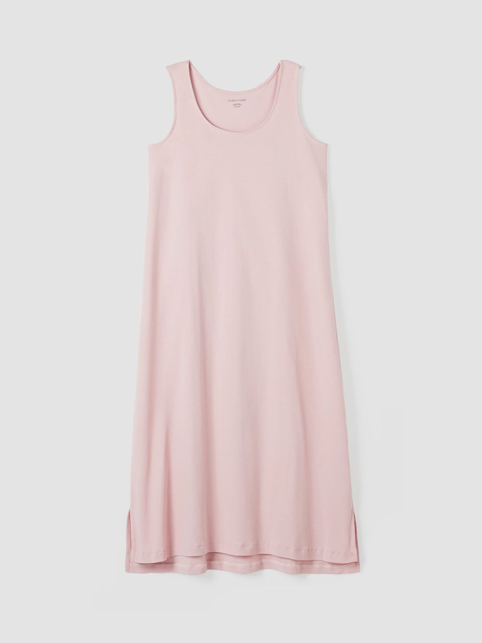 Cozy Organic Cotton Interlock Tank Dress