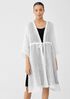 Organic Linen Gauze Belted Jacket