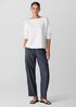 Lightweight Organic Cotton Terry Box-Top