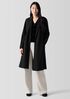 Silk Double Crepe Long Blazer