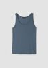 Organic Cotton Stretch Rib Scoop Neck Tank