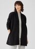 Brushed Organic Cotton Ridge Cardigan