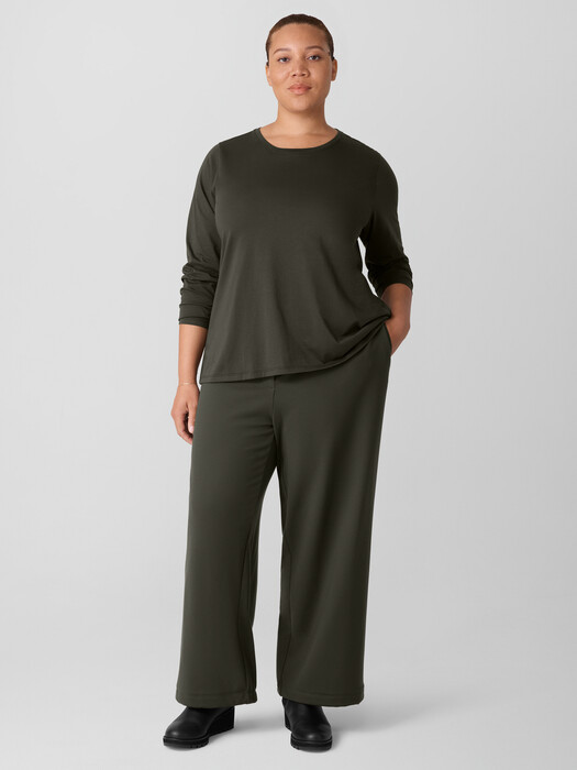 Organic Pima Cotton Jersey Long-Sleeve Tee