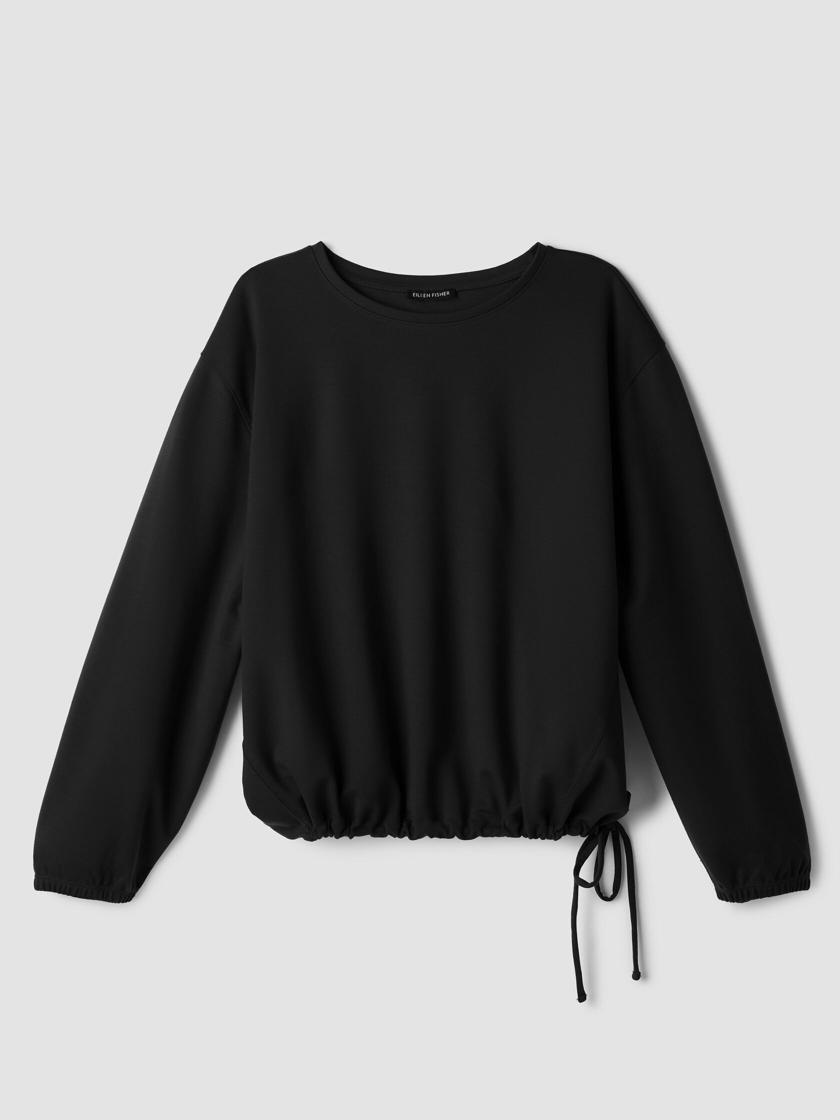 Lightweight Ponte Round Neck Top