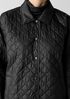 Eggshell Recycled Nylon Classic Collar Coat