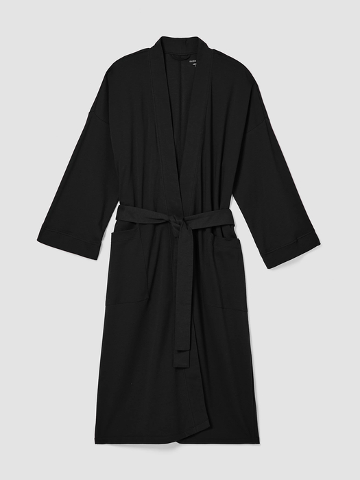 Cozy Organic Cotton Interlock Robe