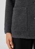 Boucle Wool Knit Classic Collar Jacket