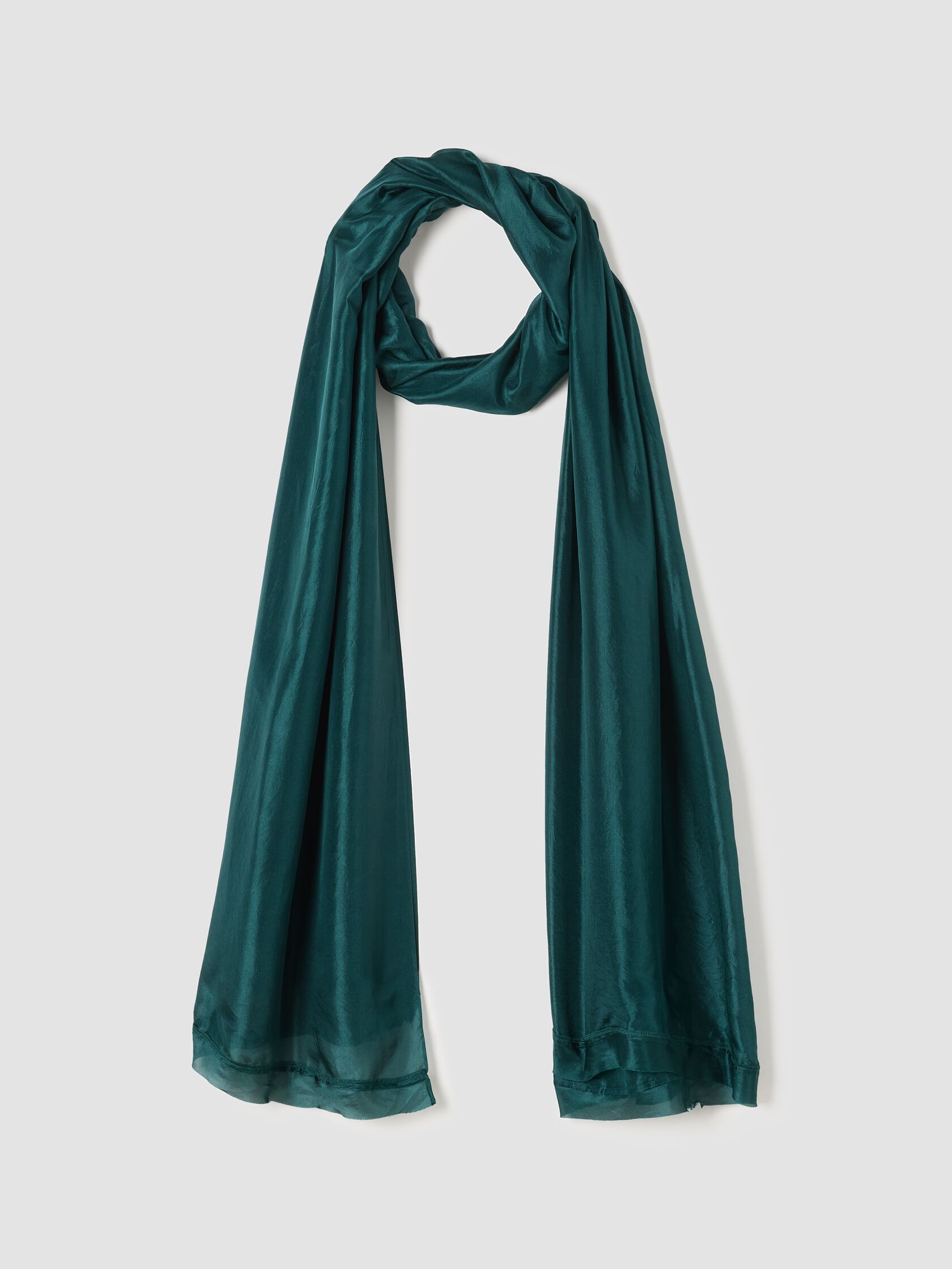 Washed Silk Parachute Scarf