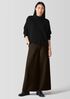 Cotton Fluff Rib Turtleneck Top