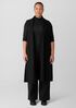 Lightweight Boiled Wool Shawl Collar Vest in Regenerative Wool