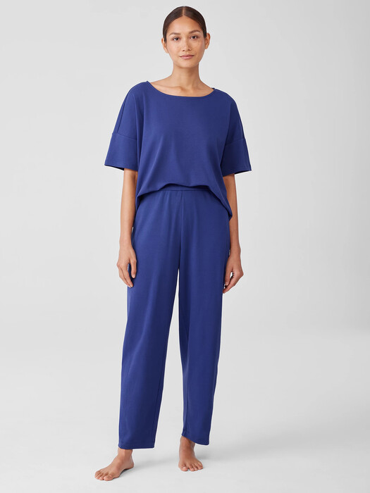 Organic Cotton Interlock Lantern Sleep Pant