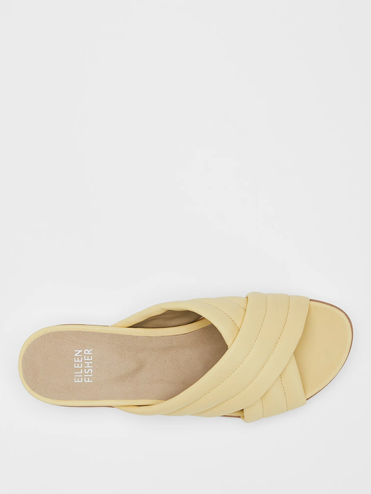 Kye Nappa Leather Slide Sandal