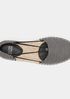 Lee Striped Canvas Espadrille Flat