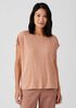 Organic Linen Jersey Square Top