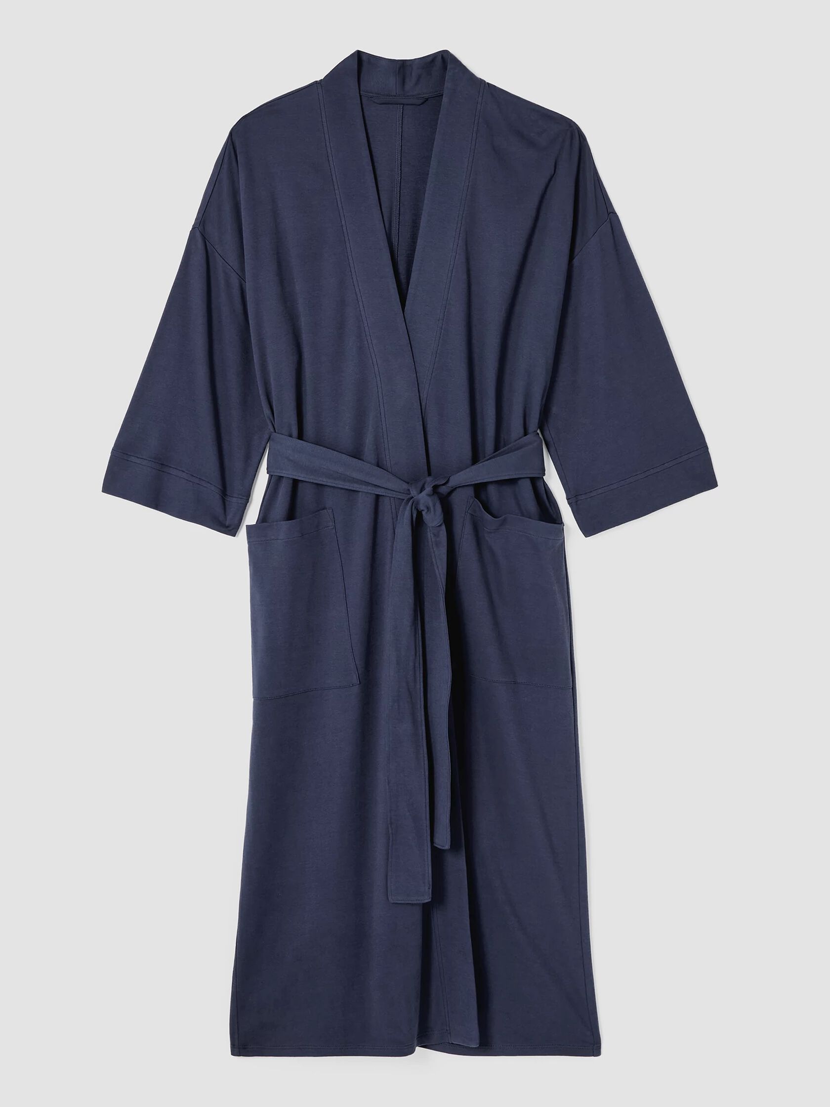 Cozy Organic Cotton Interlock Robe