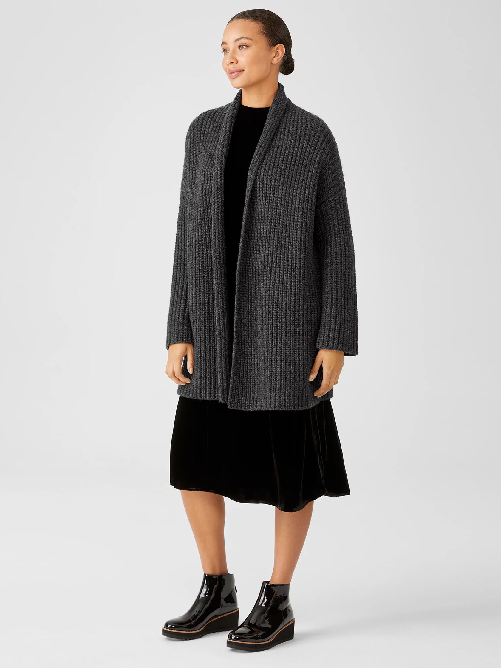 Lofty Recycled Cashmere Cardigan