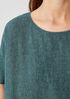 Washed Organic Linen Delave Dress
