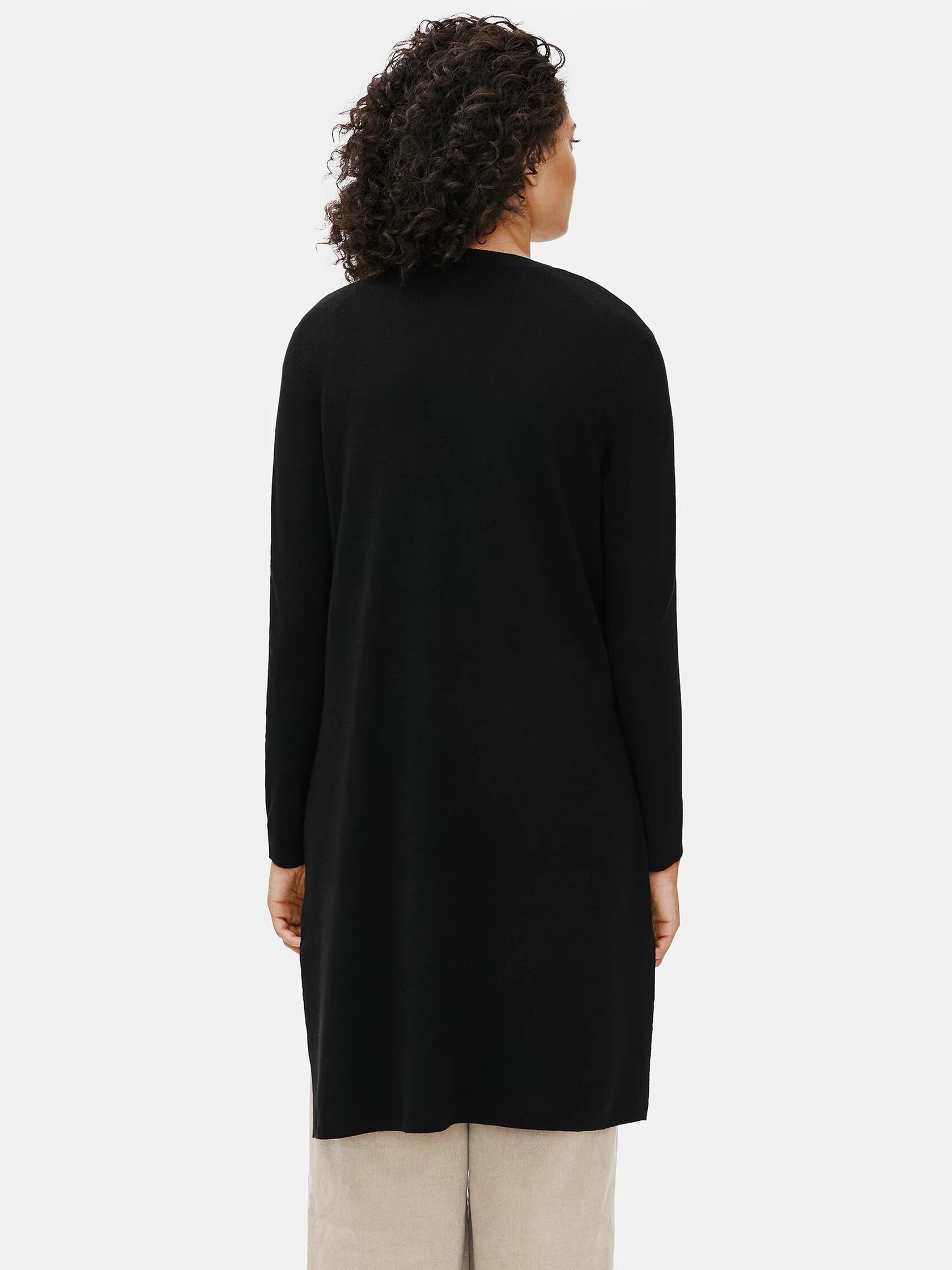 Ultrafine Merino Cardigan in Responsible Wool