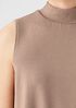 Fine Jersey Mock Neck Tank