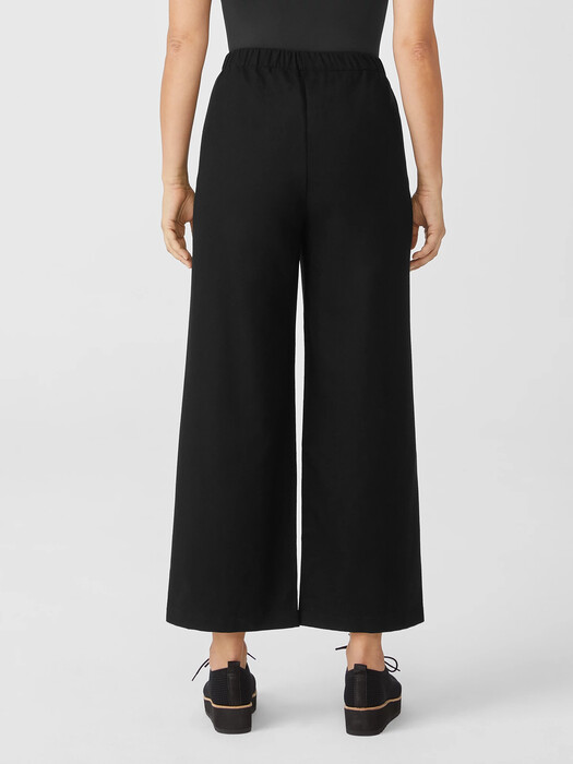 Soft Wool Flannel Straight Pant