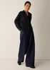 Washable Flex Ponte High Neck Jacket