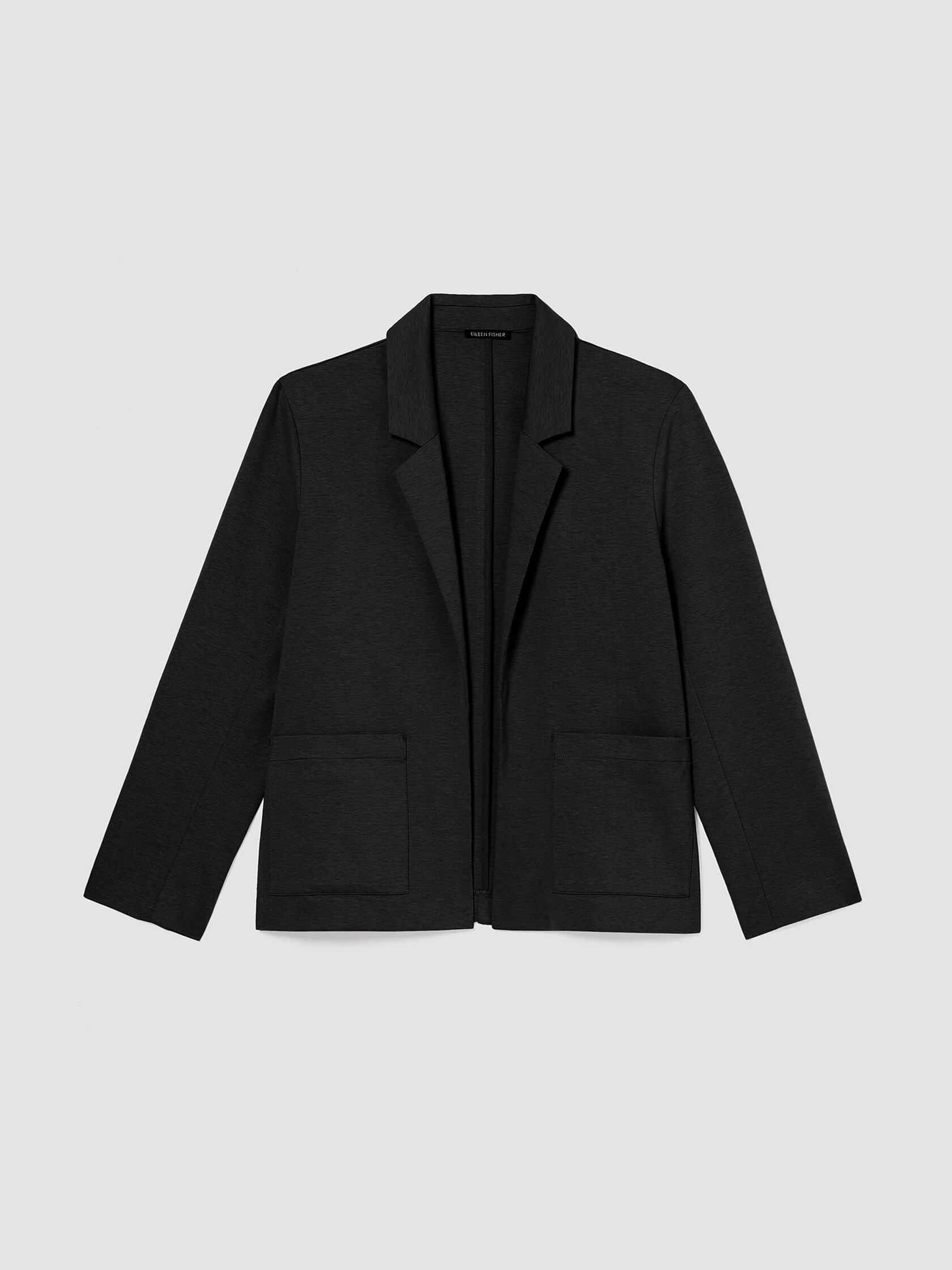 Organic Cotton Ponte Blazer