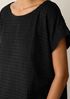 Organic Cotton Voile Box Square Top