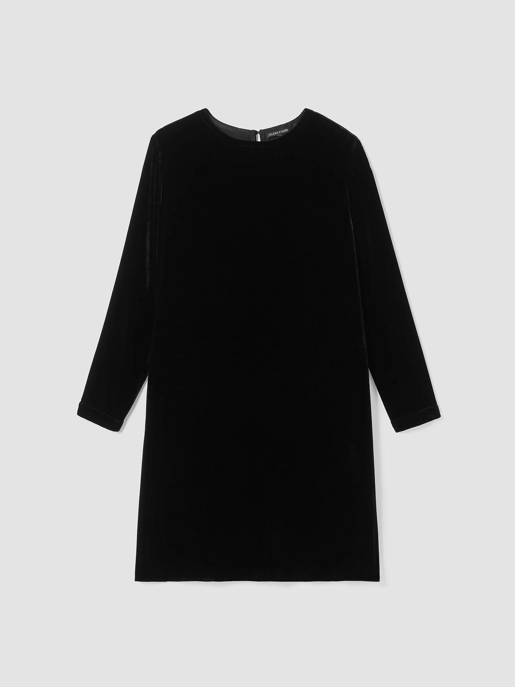 Velvet Crew Neck Dress